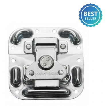 Surface Mount Medium Latch with Protective Ridges